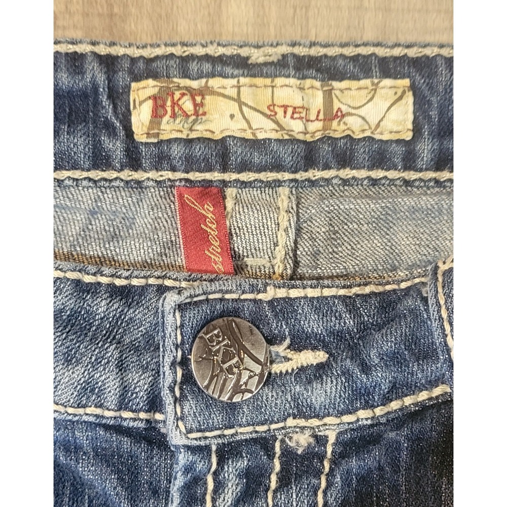 BKE Jeans Womens 29X31.5 Stella Bootcut Flap Pockets Casual Western Rodeo Y2K - Picture 6 of 15